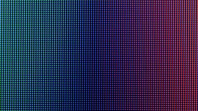 OLED TV pixels