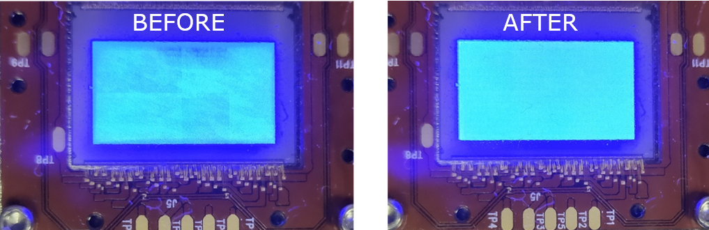microled demura_before and after
